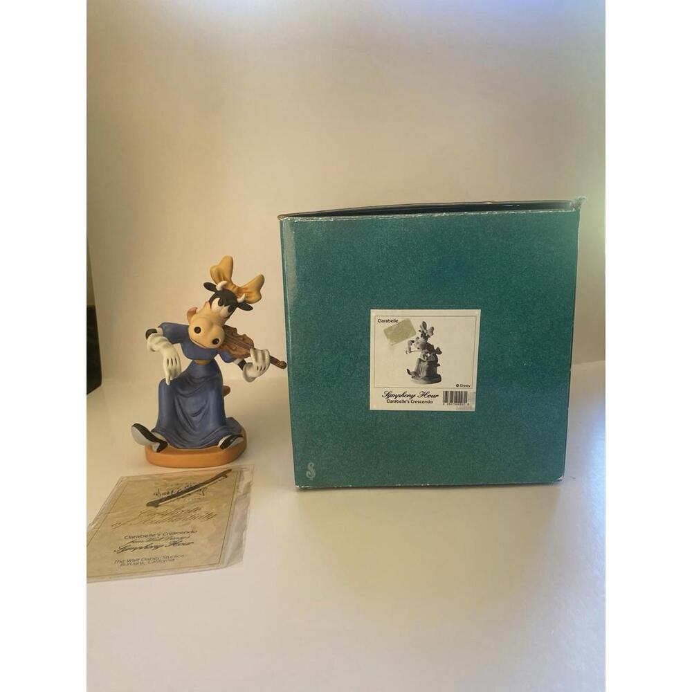 WDCC Figurine SYMPHONY HOUR "Clarabelle's Crescendo" w/ Box & COA WALT DISNEY